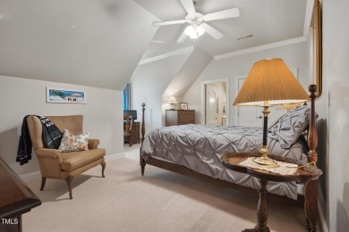 Perfectly positioned on a premium golf course lot overlooking on The Preserve At Jordan Lake Golf Club in North Carolina - for sale on GolfHomes.com, golf home, golf lot