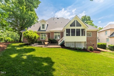 Perfectly positioned on a premium golf course lot overlooking on The Preserve At Jordan Lake Golf Club in North Carolina - for sale on GolfHomes.com, golf home, golf lot