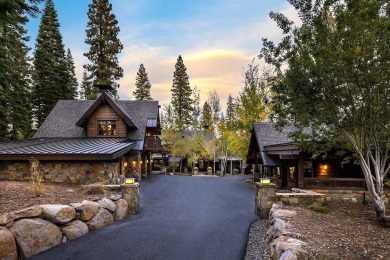 Centerpiece of this 7,842 sq ft, 6-bed/ 6.5-bath Martis Camp on Martis Camp Golf Course in California - for sale on GolfHomes.com, golf home, golf lot