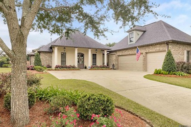 Discover the expert architecture and luxurious, move-in-ready on Pelican Point Golf Club in Louisiana - for sale on GolfHomes.com, golf home, golf lot