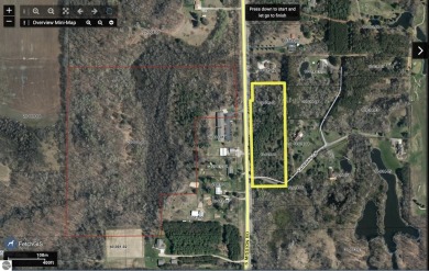 2 buildable parcels for sale in a great area! These wooded lots on Pleasant Hills Golf Club in Michigan - for sale on GolfHomes.com, golf home, golf lot