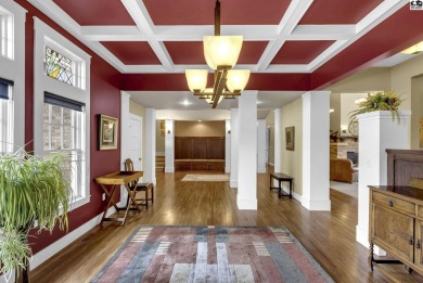 This unique Prairie-Style Craftsman home on 6 acres sits on Prairie Dunes Country Club in Kansas - for sale on GolfHomes.com, golf home, golf lot