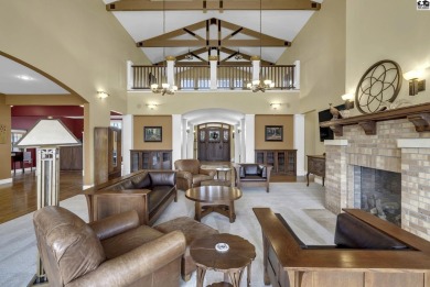 This unique Prairie-Style Craftsman home on 6 acres sits on Prairie Dunes Country Club in Kansas - for sale on GolfHomes.com, golf home, golf lot