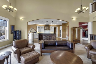 This unique Prairie-Style Craftsman home on 6 acres sits on Prairie Dunes Country Club in Kansas - for sale on GolfHomes.com, golf home, golf lot