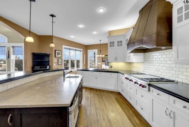 This unique Prairie-Style Craftsman home on 6 acres sits on Prairie Dunes Country Club in Kansas - for sale on GolfHomes.com, golf home, golf lot