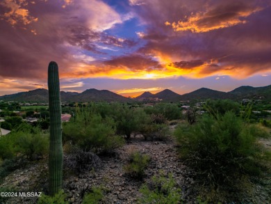 Tucson is known for its sunsets, and there's no better spot than on Starr Pass Golf Club in Arizona - for sale on GolfHomes.com, golf home, golf lot