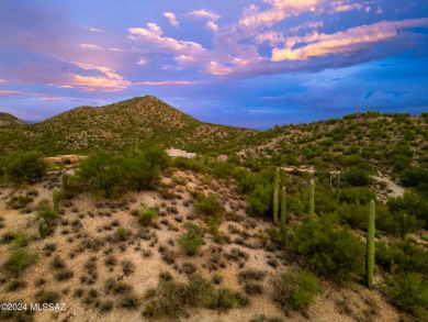 Tucson is known for its sunsets, and there's no better spot than on Starr Pass Golf Club in Arizona - for sale on GolfHomes.com, golf home, golf lot