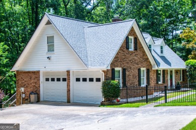 What a Beautiful home! This beauty is part of Smokerise and is on Oak Mountain Championship Golf Club in Georgia - for sale on GolfHomes.com, golf home, golf lot