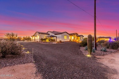 Custom single level home in the beautiful Rio Verde foothills on Vista Verde Golf Course in Arizona - for sale on GolfHomes.com, golf home, golf lot