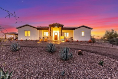 Custom single level home in the beautiful Rio Verde foothills on Vista Verde Golf Course in Arizona - for sale on GolfHomes.com, golf home, golf lot