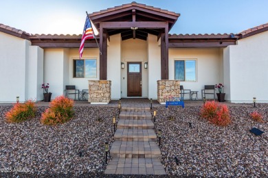 Custom single level home in the beautiful Rio Verde foothills on Vista Verde Golf Course in Arizona - for sale on GolfHomes.com, golf home, golf lot