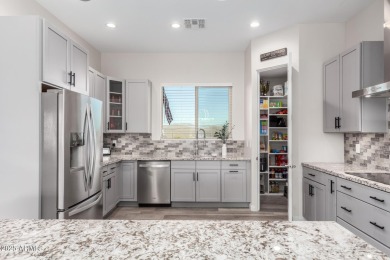Custom single level home in the beautiful Rio Verde foothills on Vista Verde Golf Course in Arizona - for sale on GolfHomes.com, golf home, golf lot