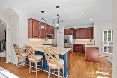 Discover resort-style living & a beautiful backyard oasis in on The Tradition Golf Club in North Carolina - for sale on GolfHomes.com, golf home, golf lot