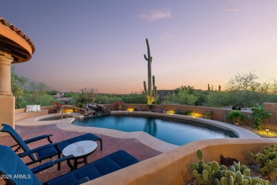 This light and bright custom Santa Fe home is located in the on Desert Mountain Golf Club - Renegade Course in Arizona - for sale on GolfHomes.com, golf home, golf lot