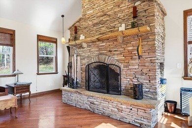 This custom home on 4 acres was created w/ tons of open space on Mountain Ridge Golf Club in Tennessee - for sale on GolfHomes.com, golf home, golf lot