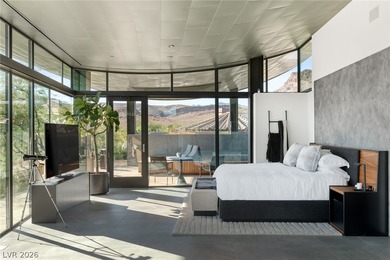 This desert-modern masterpiece located in prestigious Promontory on Bears Best Las Vegas Golf Club in Nevada - for sale on GolfHomes.com, golf home, golf lot