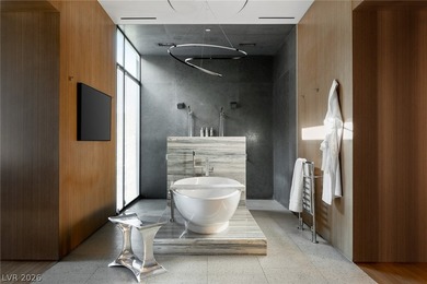 This desert-modern masterpiece located in prestigious Promontory on Bears Best Las Vegas Golf Club in Nevada - for sale on GolfHomes.com, golf home, golf lot