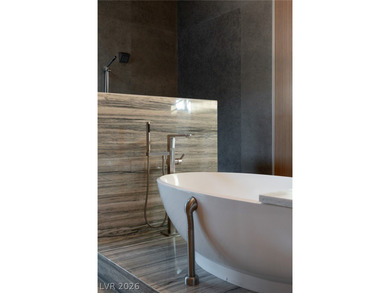 This desert-modern masterpiece located in prestigious Promontory on Bears Best Las Vegas Golf Club in Nevada - for sale on GolfHomes.com, golf home, golf lot