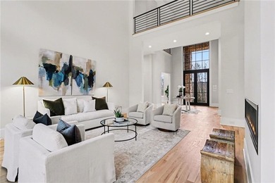 Set on a private 2.3-acre creek-lined homesite in the on Echelon Golf Club in Georgia - for sale on GolfHomes.com, golf home, golf lot