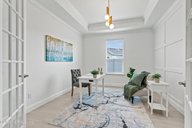 Welcome to this 3-car garage Palencia home with a split on The Palencia Club in Florida - for sale on GolfHomes.com, golf home, golf lot