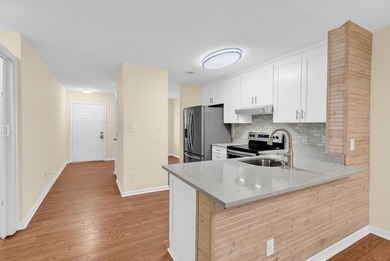 Enjoy easy living in this beautiful second floor 2 bedroom/2bath on Palmetto Greens Golf and Country Club in South Carolina - for sale on GolfHomes.com, golf home, golf lot