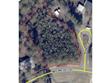 1.19-acre lot in the prestigious neighborhood of Midland Valley on Midland Valley Country Club in South Carolina - for sale on GolfHomes.com, golf home, golf lot