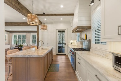 Modern farmhouse luxury is defined by this beautifully crafted 4 on Mountaintop Golf and Lake Club in North Carolina - for sale on GolfHomes.com, golf home, golf lot