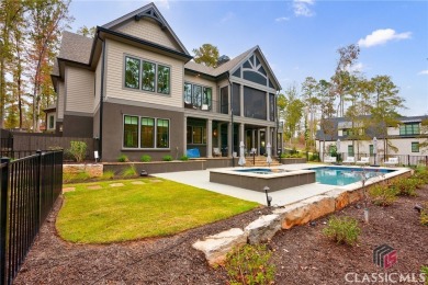 Discover unparalleled luxury and elegance in this brand-new on Reynolds Lake Oconee - The Oconee in Georgia - for sale on GolfHomes.com, golf home, golf lot