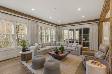 Modern farmhouse luxury is defined by this beautifully crafted 4 on Mountaintop Golf and Lake Club in North Carolina - for sale on GolfHomes.com, golf home, golf lot