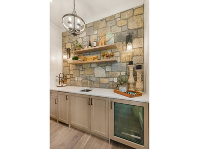 Modern farmhouse luxury is defined by this beautifully crafted 4 on Mountaintop Golf and Lake Club in North Carolina - for sale on GolfHomes.com, golf home, golf lot