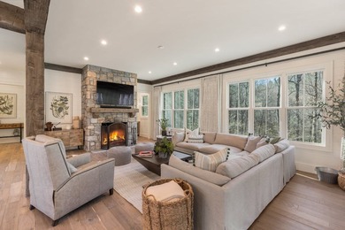 Modern farmhouse luxury is defined by this beautifully crafted 4 on Mountaintop Golf and Lake Club in North Carolina - for sale on GolfHomes.com, golf home, golf lot