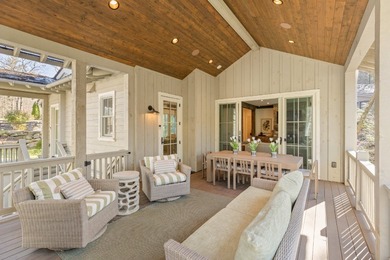 Modern farmhouse luxury is defined by this beautifully crafted 4 on Mountaintop Golf and Lake Club in North Carolina - for sale on GolfHomes.com, golf home, golf lot