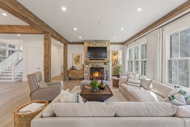 Modern farmhouse luxury is defined by this beautifully crafted 4 on Mountaintop Golf and Lake Club in North Carolina - for sale on GolfHomes.com, golf home, golf lot