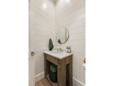 Modern farmhouse luxury is defined by this beautifully crafted 4 on Mountaintop Golf and Lake Club in North Carolina - for sale on GolfHomes.com, golf home, golf lot