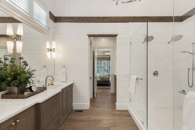 Modern farmhouse luxury is defined by this beautifully crafted 4 on Mountaintop Golf and Lake Club in North Carolina - for sale on GolfHomes.com, golf home, golf lot