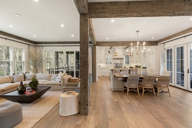 Modern farmhouse luxury is defined by this beautifully crafted 4 on Mountaintop Golf and Lake Club in North Carolina - for sale on GolfHomes.com, golf home, golf lot