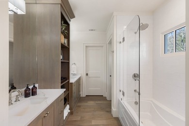 Modern farmhouse luxury is defined by this beautifully crafted 4 on Mountaintop Golf and Lake Club in North Carolina - for sale on GolfHomes.com, golf home, golf lot