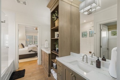 Modern farmhouse luxury is defined by this beautifully crafted 4 on Mountaintop Golf and Lake Club in North Carolina - for sale on GolfHomes.com, golf home, golf lot