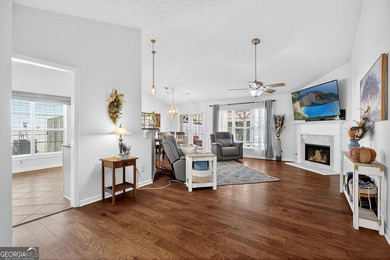 Welcome to this charming 3 bedroom, 2 bath ranch home with a on Summergrove Golf Club in Georgia - for sale on GolfHomes.com, golf home, golf lot
