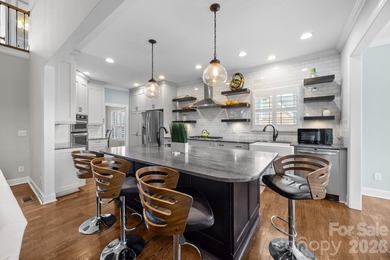 Stunning, custom-built full brick home perfectly positioned with on Fox Den Country Club in North Carolina - for sale on GolfHomes.com, golf home, golf lot