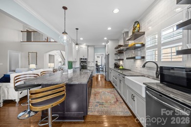 Stunning, custom-built full brick home perfectly positioned with on Fox Den Country Club in North Carolina - for sale on GolfHomes.com, golf home, golf lot