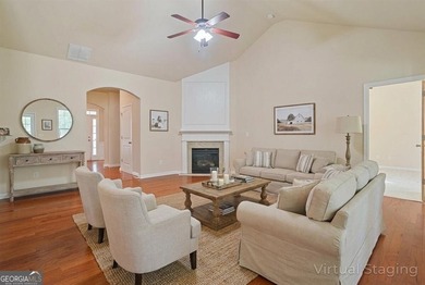 Welcome to 2003 Eagles Ridge, a beautiful Craftsman-style ranch on The Highlands Course at Lake Arrowhead in Georgia - for sale on GolfHomes.com, golf home, golf lot