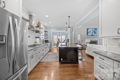 Stunning, custom-built full brick home perfectly positioned with on Fox Den Country Club in North Carolina - for sale on GolfHomes.com, golf home, golf lot