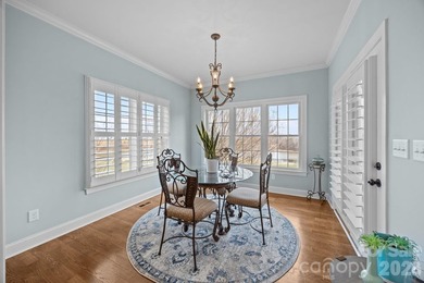 Stunning, custom-built full brick home perfectly positioned with on Fox Den Country Club in North Carolina - for sale on GolfHomes.com, golf home, golf lot