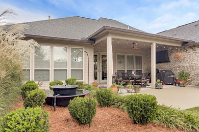 Discover the expert architecture and luxurious, move-in-ready on Pelican Point Golf Club in Louisiana - for sale on GolfHomes.com, golf home, golf lot