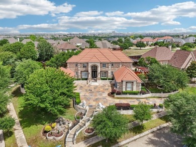 Discover unmatched elegance in this exceptional 5 bed, 4.5 bath on The Lakes at Castle Hill Golf Club in Texas - for sale on GolfHomes.com, golf home, golf lot