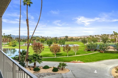 This 3-bed, 3-bath 3rd-floor condo at Desert Island combines on Rancho Mirage Country Club in California - for sale on GolfHomes.com, golf home, golf lot