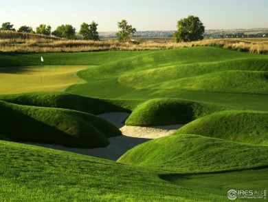 This brand-new luxury paired home at Morning Song captures the on Harmony Golf Club in Colorado - for sale on GolfHomes.com, golf home, golf lot