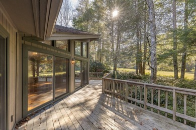 Enjoy the huge decks and flat yard from this well maintained 3- on Highlands Country Club in North Carolina - for sale on GolfHomes.com, golf home, golf lot