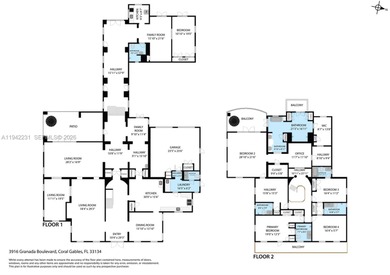 Gables Grandeur! Immaculate French inspired estate directly on on Biltmore Golf Course in Florida - for sale on GolfHomes.com, golf home, golf lot